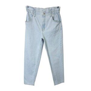 Madewell Paperbag Classic Straight Jeans Womens Size 31 High Rise Ankle